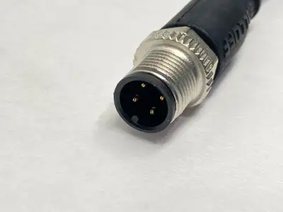 USED BALLUFF DOUBLE-ENDED CORDSET M12 M/F 5M BCC039P