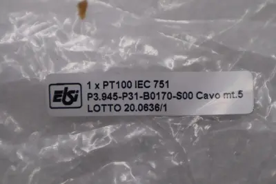 NEW ITALMEC PT100.3F-IEC751 THERMO SENSOR PT100/3F PT1003F 3 WIRES STOCK B-1616