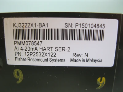 USED Emerson DeltaV KJ3243X1-BB1
