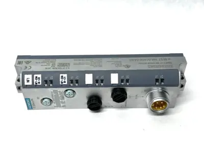 USED SIEMENS SIMATIC DP ET200ECO PN, POWER DISTRIBUTOR DC24V