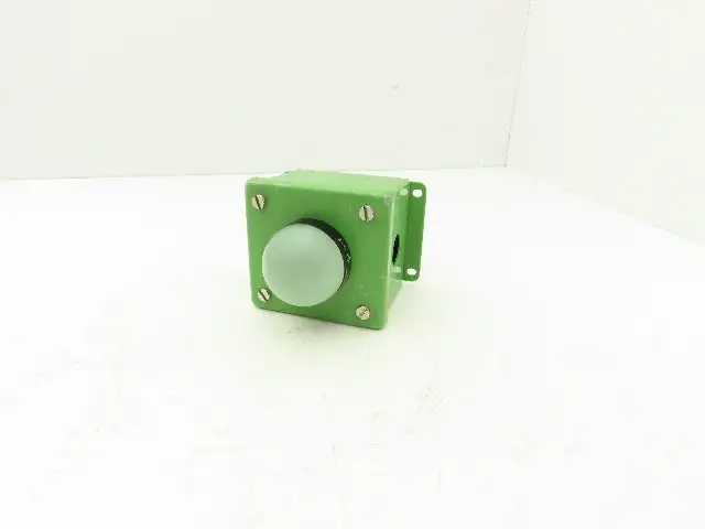 Banner K50LGRXPQ LED Indicator Dome 50mm EZ-LIGHT Red Green 18-30VDC Enclosure