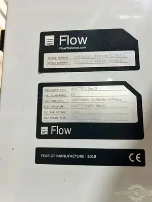 Used 2018 FLOW MACH 300 3015 Waterjet Cutters Arizona US | KD Machinery #1541061