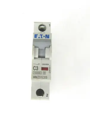 Eaton WMZS1C03 Circuit Breaker 15 Amp, 1 Pole, 277 V