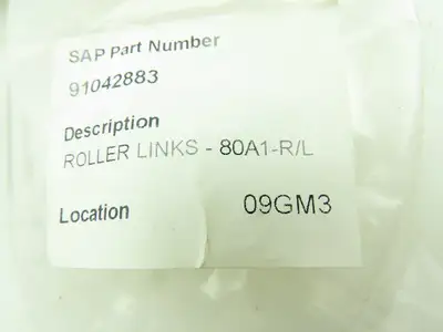 80A1-R/L Connecting Link Attachment Chain Link # 80 Cottered Lot of 9