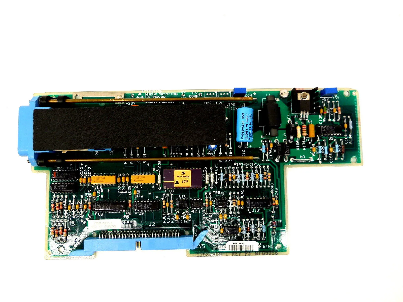 ABB TAYLOR 125S1989-1 ANALOG CARD REV.PJ 125S19891