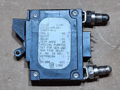 Used AIRPAX LMLK1-1RLS4-29877-6-V 20A 80VDC Switchgears British Columbia CA | Lenmark #1438569