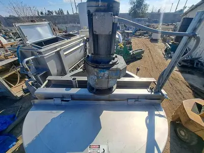 Tank, 500-Gallon, Stainless Steel, Scrape Agitation, Jacketed, #5991294
