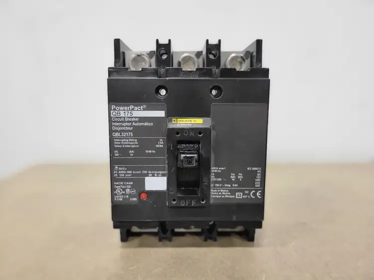 Used SQUARE D QBL32175 Switchgears British Columbia CA | Lenmark #239745