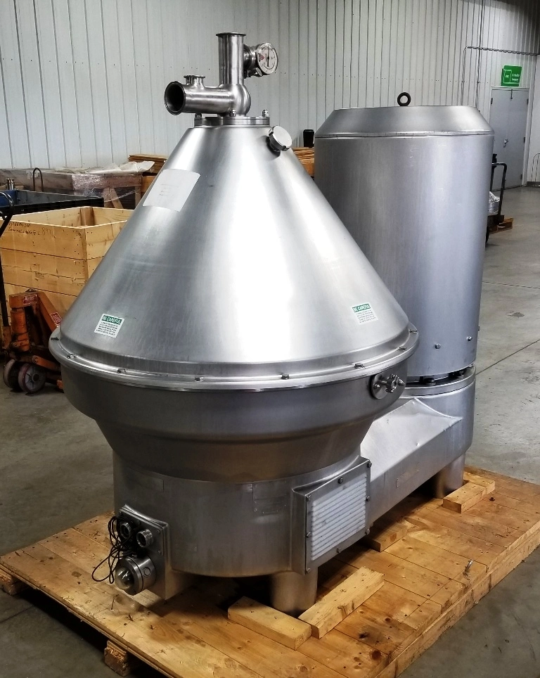 Westfalia MSE 300-06-777 whey/milk clarifier, 316SS.