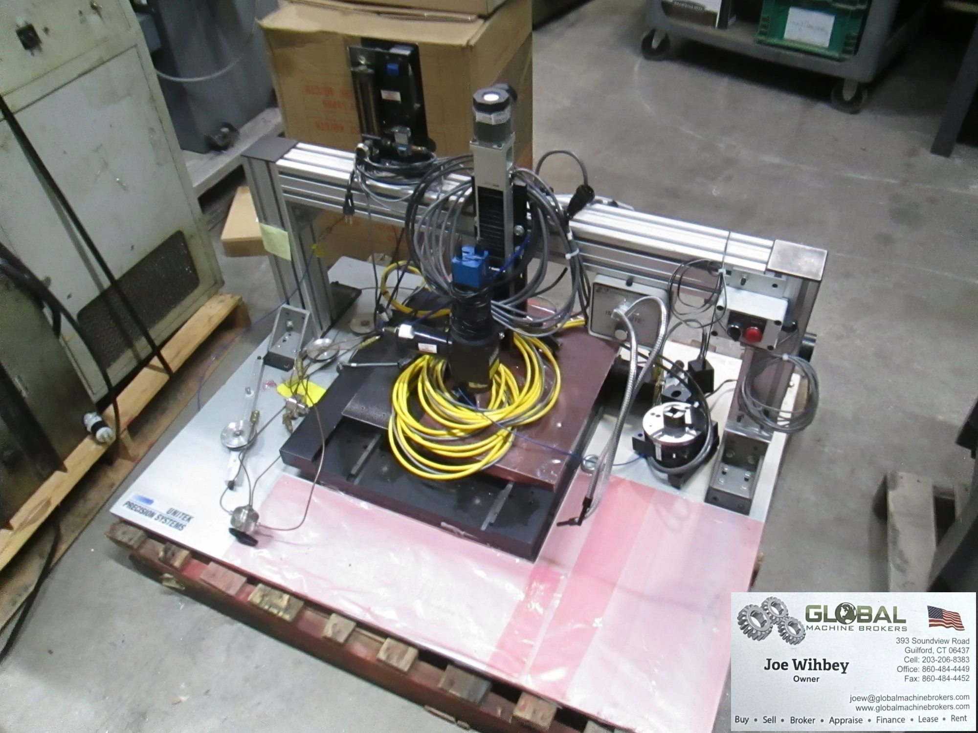 Unitek / Parker Components 4 Axis CNC Inspection Table