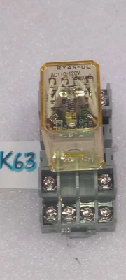 USED IDEC idec sy4s-05 socket and relay ry4s-ul