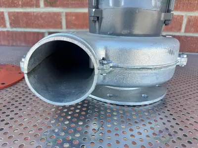 USED AMERICAN FAN COMPANY AF-8 BLOWER MAX 2700  RPM W/ 1/2" HP MOTOR