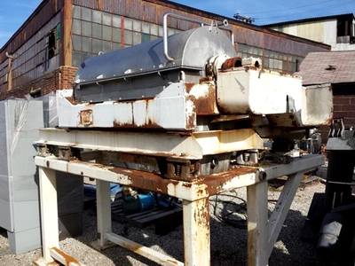 (2) Sharples P3400 sanitary decanter centrifuges, 316SS.