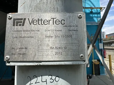 VETTERTEC Grain Silo Behälter Normalstahl Atmosphäre und -druck – 0 bis 9999 Gal. | Perry Equipment (6)
