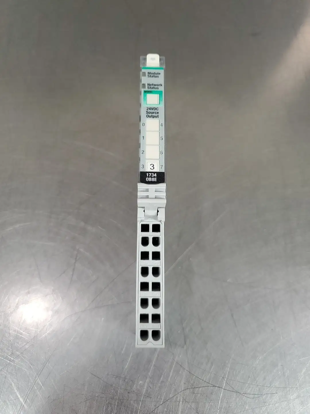 USED Allen-Bradley 1734-OB8E/C Point I/O Output Module w/1734-MB Base