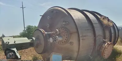 Tank, 8,000 Gallon, 316 ELC Stainless Steel, Agitated, Cone Bottom, 15 PSI/FV #4333867