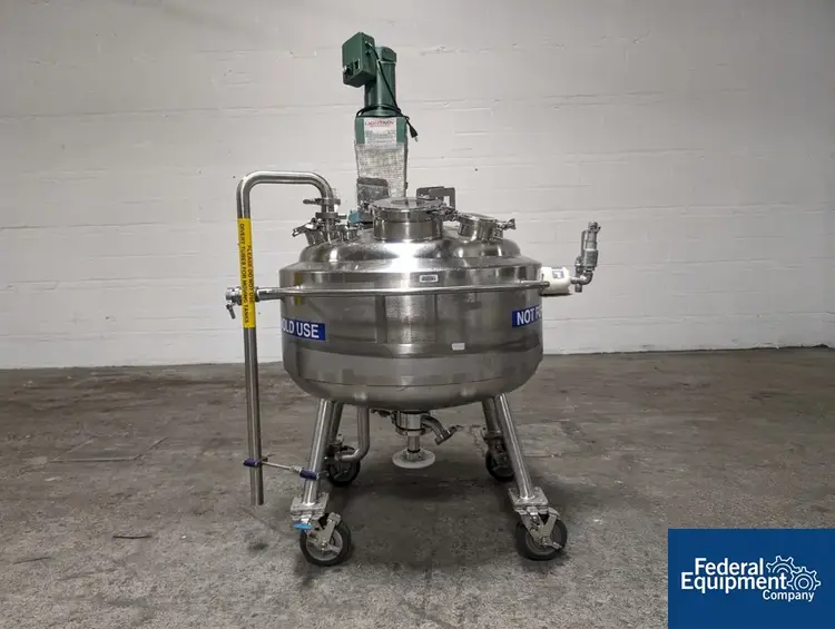 Used Precision 150 Liter Precision Stainless Reactor, 316L, 45/100# Reactors Ohio US | Federal Equipment Company #129517