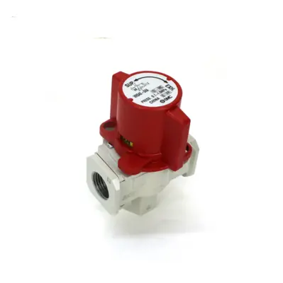 SMC VHS40-04A Residual Pressure Release Valve w/ VHS40PW-180AS Bracket