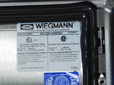 New | in-Stock WEIGMANN _UNKNOWN_ Enclosures Texas US | OCO Industrial #1602796