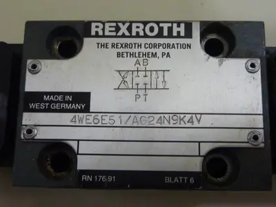 USED REXROTH 4WE6E51AG24N9K4V