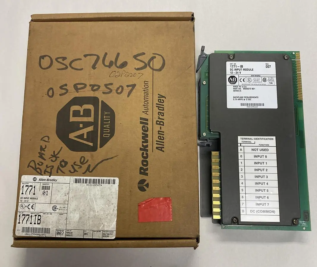 Used ALLEN-BRADLEY 1771-IB Input / Output Modules | Surplus Asset Holdings #1205923