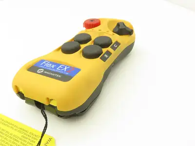 Magnetek FLEX EX2 Overhead Crane Hoist Radio Remote Control 4 Button 2 Speed