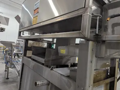 Andgar Tray Washer with Infeed & Outfeed Conveyors
