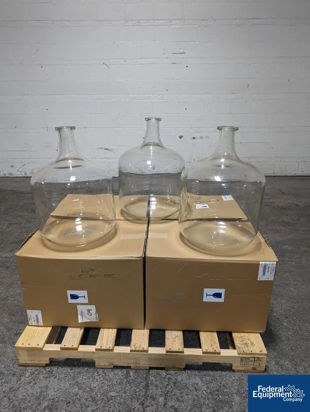 USED Kimble Chase 12 Gal Kimble Chase Kimax Carboy Bottle, Glass