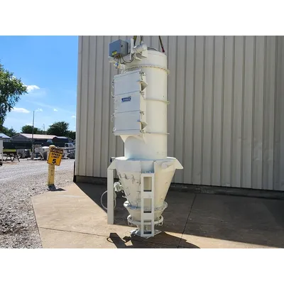 Used 560 CFM Shick Tube-veyor Circular Filter Receiver Dust Collector