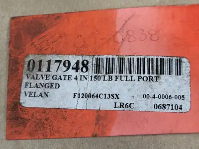 USED VELAN F12-0064C-13SX