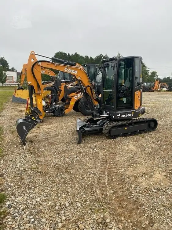 New | in-Stock 2026 CASE CX38D Crawler Excavators - Mini New Hampshire US | Beauregard Equipment #1511185