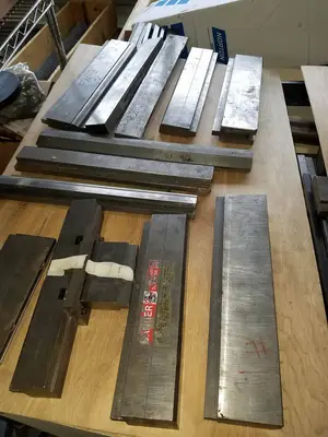 Used Press Brake Tooling – Many Types and Sizes