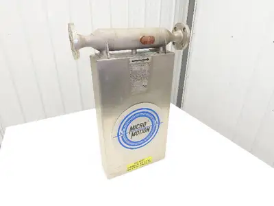 Micro Motion S100S128 Mass Flow Sensor 1" Flanged Coriolis Meter 2250 PSI