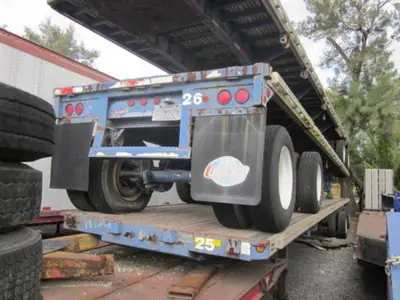 Used UTILITY 45′ COMBO FLATBED TRAILER SPREAD AXLE Flatbed Trailers Florida US | USA Transequipment #1542583