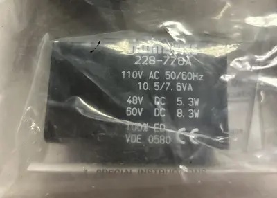 New | in-Stock NUMATICS 228-776A Pump & Valve Parts Ohio US | Surplus Asset Holdings #1241288