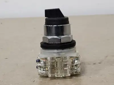 Contact Block 9001 KM1 w/ 2-Position Selector Switch