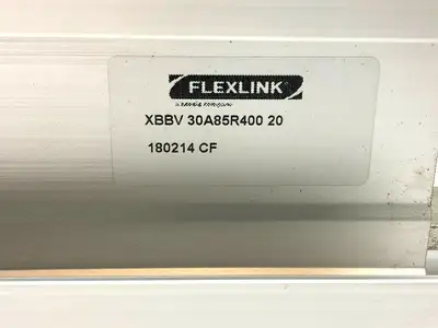 USED FLEXLINK CONVEYER BEND RAIL
