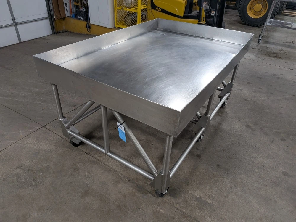 Heavy-Duty Stainless-Steel Table