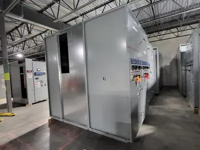25kV 1200A 3ph Switchgear Unit w/ (2) Power Vac Breaker VB1 27.0-16-0