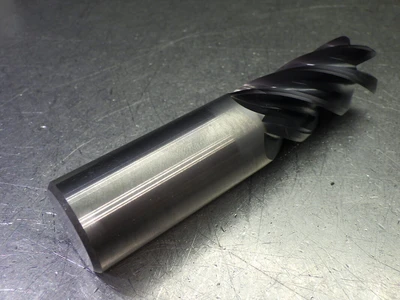 Widia/Hanita 1" 5 Flute Carbide CR Endmill .12" R 5V0C25008ET WP15PE (LOC1766)