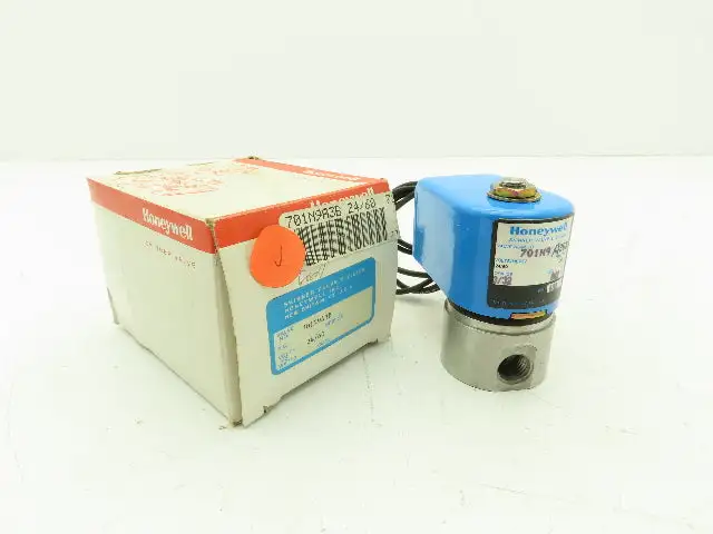Honeywell Skinner 701N9A3BN Solenoid Valve 2-Way NC 24VAC 60Hz 650 PSI 1/4" NPT