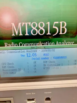 Anritsu MT8815B RF Communication Test Sets | ANACAPA EQUIPMENT BROKERS, INC (11)