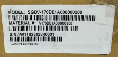NEW YASKAWA SGDV-17DE1A