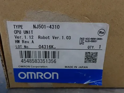 New | in-Stock OMRON NJ5014310 PLC Processors Ohio US | HGR 24 #728128