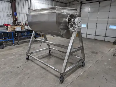 SS Jacketed Paddle Blender