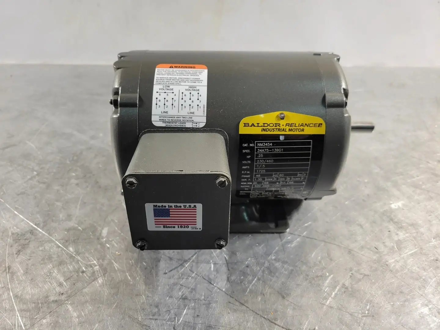 NEW BALDOR NM3454