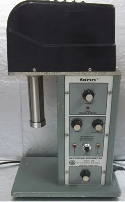 QTY. 1. FANN RECORDING RHEOMETER, MODEL 39B BAROID...