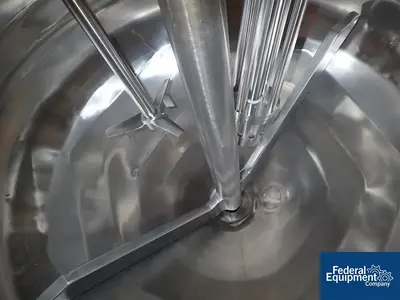 USED Lee Industries 50 Gal Lee Double Motion Vacuum Kettle, S/S, 100#