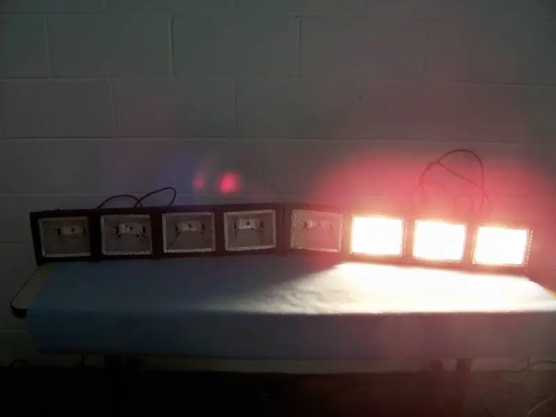 (2) 4-Light Halogen Stage / Studio Lighting Bars