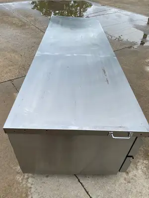 Used Silver King Used 97" Silver King SKRCB97HL/CFG Refrigerated 6 Drawer Chef Base - 115V - FG6 Chef Bases Illinois US | Falcon Restaurant Supply #1374309